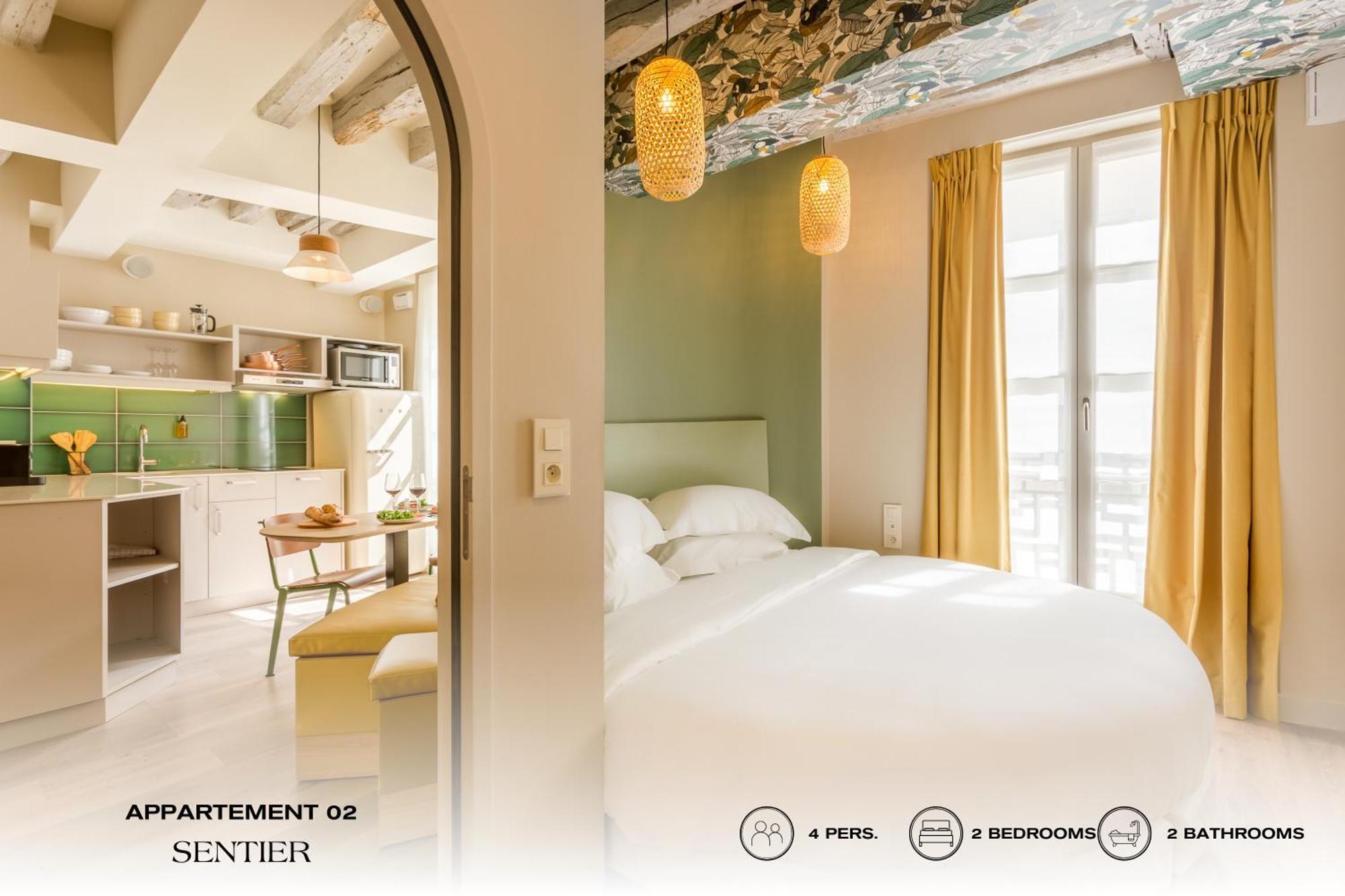 Appartamento Beauquartier - Sentier Parigi